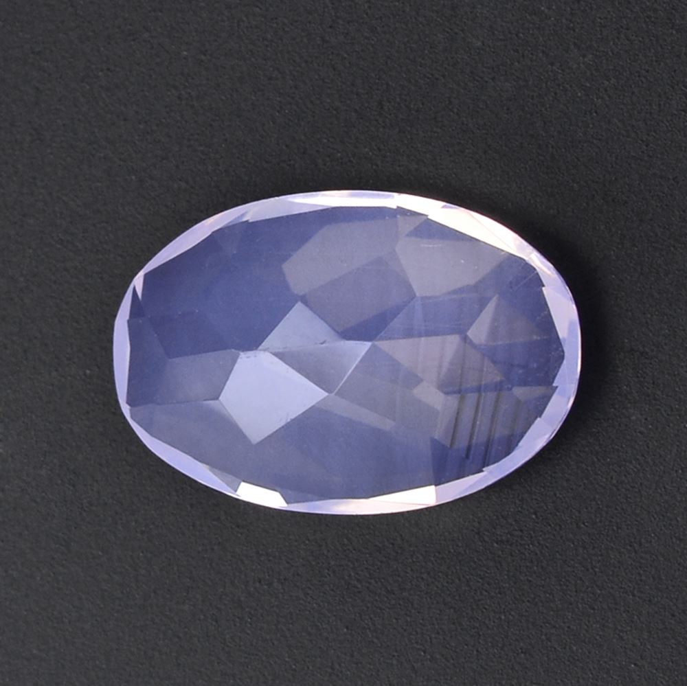 LAVENDER MOON QUARTZ CUT OVAL 12X8MM 3.32 Cts.