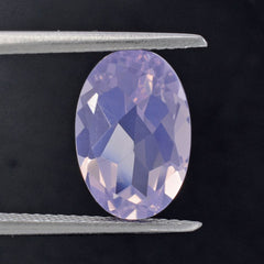 LAVENDER MOON QUARTZ CUT OVAL 12X8MM 3.32 Cts.