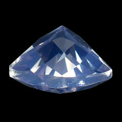 LAVENDER MOON QUARTZ CHECKER CUT TRILLION 10MM 3.05Cts.