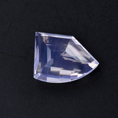 LAVENDER MOON QUARTZ STEP CUT FANCY 12X9MM 3.51Cts.