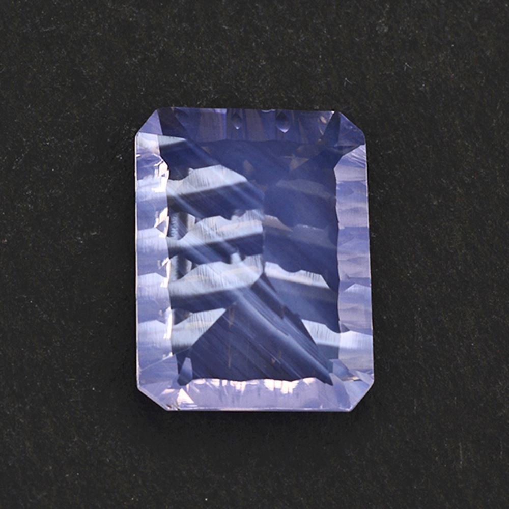 LAVENDER MOON QUARTZ CONCAVE SPLENDOR CUT OCTAGON 16X12MM 9.63 Cts.