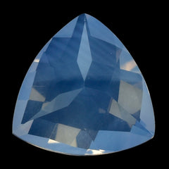 LAVENDER MOON QUARTZ CHECKER CUT TRILLION 10MM 2.96 Cts.