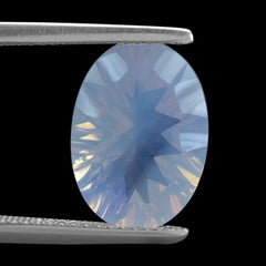 LAVENDER MOON QUARTZ CONCAVE OVAL 14X10MM 5.23 Cts.