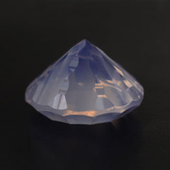 LAVENDER MOON QUARTZ CONCAVE SPLENDOR CUT ROUND 12MM 5.21 Cts.