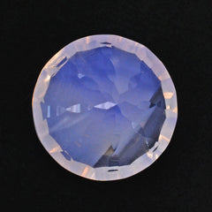 LAVENDER MOON QUARTZ CONCAVE SPLENDOR CUT ROUND 12MM 5.21 Cts.