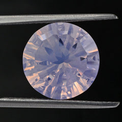 LAVENDER MOON QUARTZ CONCAVE SPLENDOR CUT ROUND 12MM 5.21 Cts.