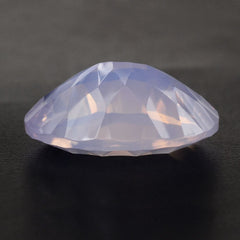 LAVENDER MOON QUARTZ CONCAVE OVAL 14X10MM 4.87 Cts.