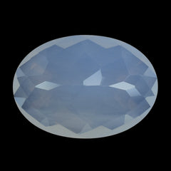 LAVENDER MOON QUARTZ CHECKER CUT OVAL 14X10MM 4.80 Cts.