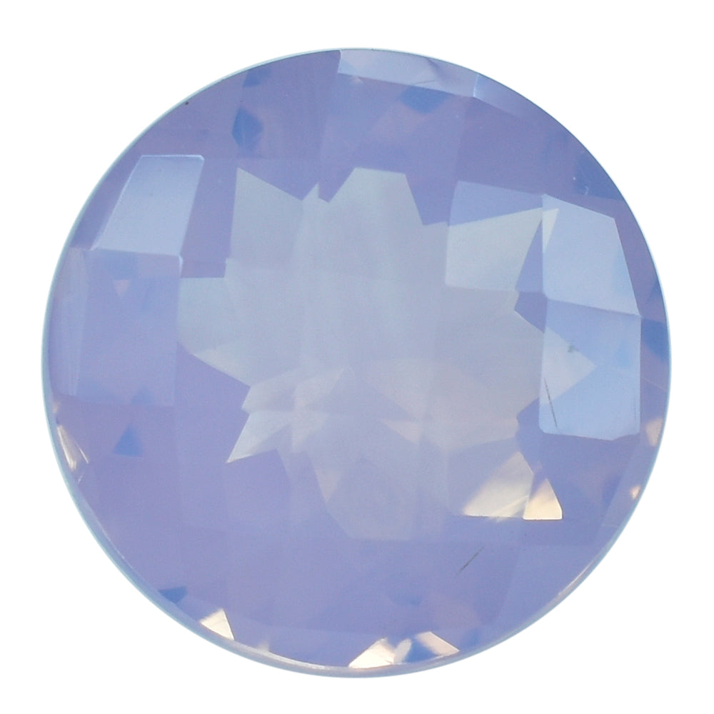 LAVENDER MOON QUARTZ CHECKER CUT ROUND 14MM 8.61 Cts.