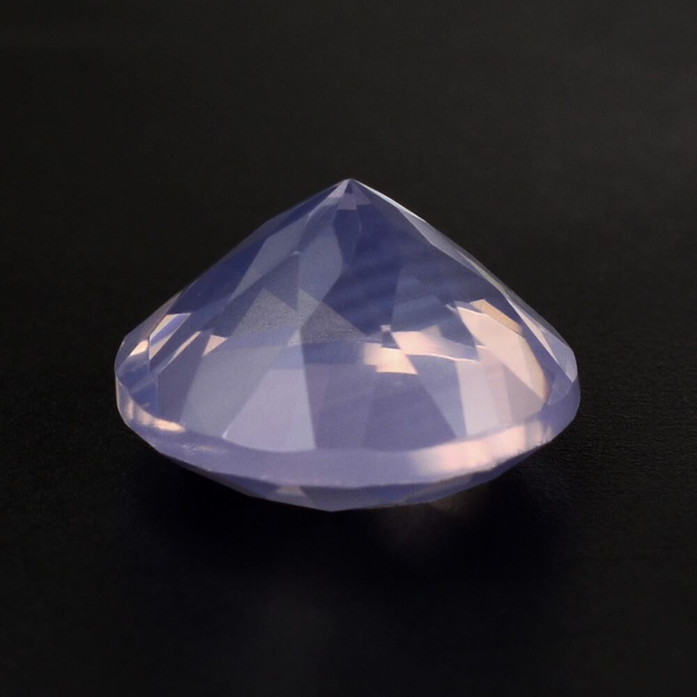 LAVENDER MOON QUARTZ CUT ROUND 11MM 4.44 Cts.