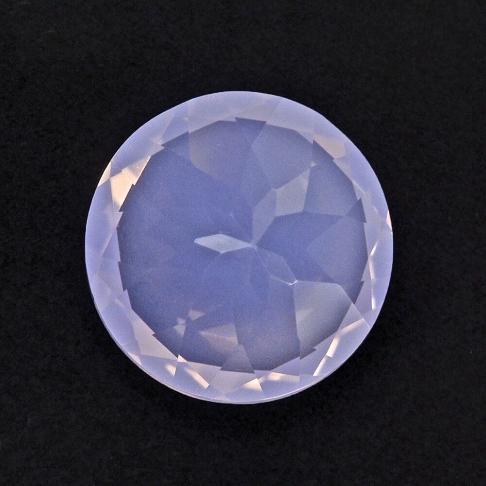 LAVENDER MOON QUARTZ CUT ROUND 11MM 4.44 Cts.
