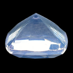 LAVENDER MOON QUARTZ CUSHION STEP CUT WITH CARVED SIDES 12MM 6.46 Cts.