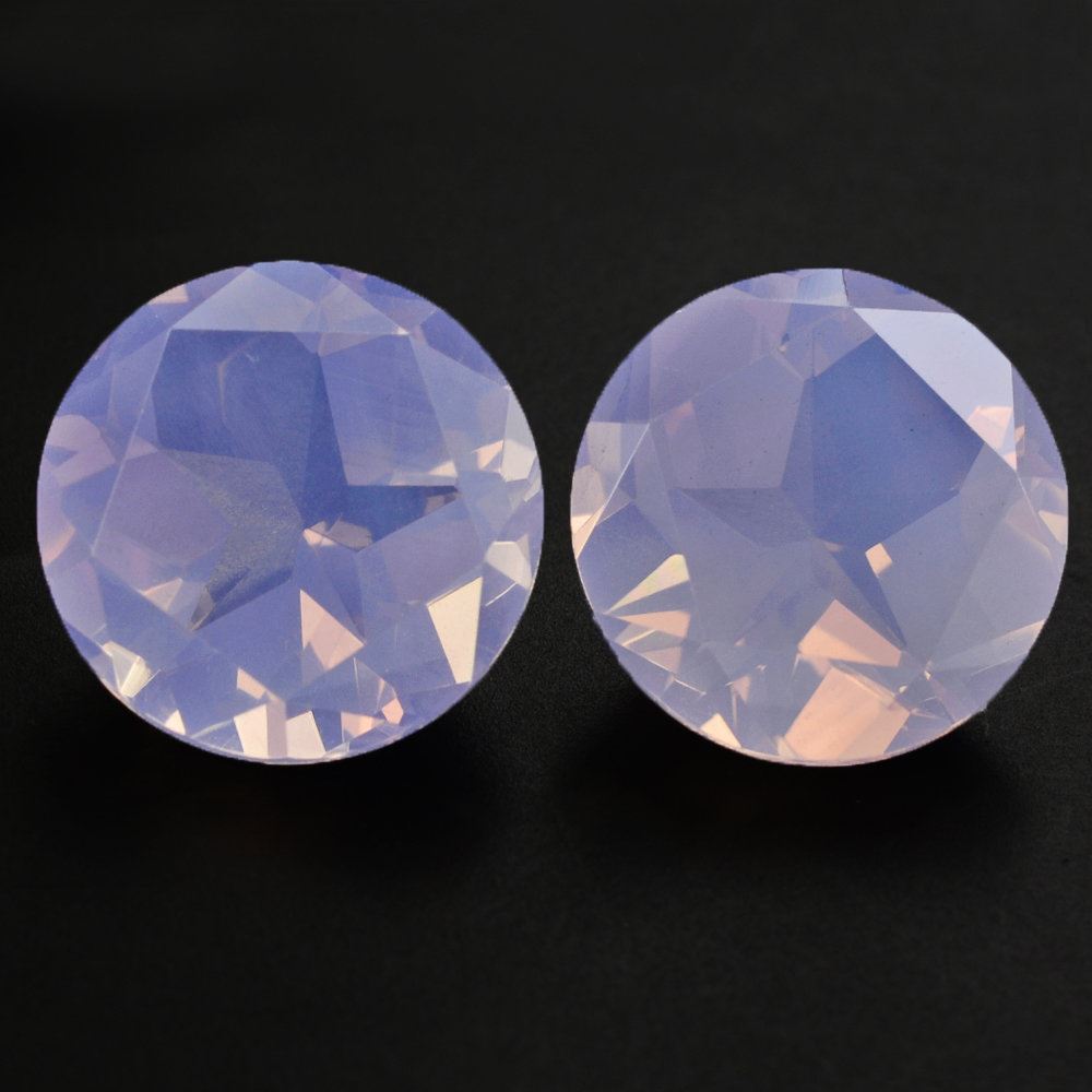 LAVENDER MOON QUARTZ PENTAGON ROUND WITH STAR CUT BACK 15MM 11.57 Cts.