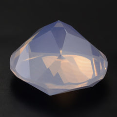 LAVENDER MOON QUARTZ PENTAGON ROUND WITH STAR CUT BACK 15MM 11.62 Cts.