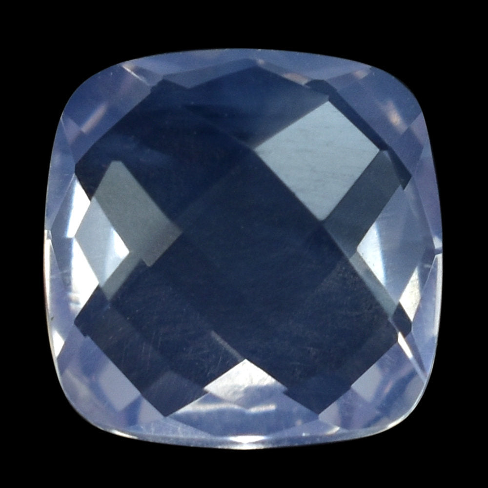 LEVANDOR MOON QUARTZ BRIOLETTE CUSHION 8MM 1.95 Cts.