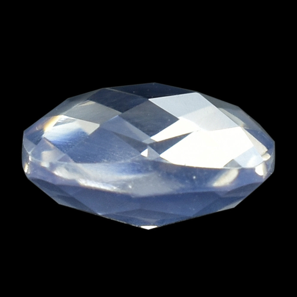 LEVANDOR MOON QUARTZ BRIOLETTE CUSHION 8MM 1.95 Cts.