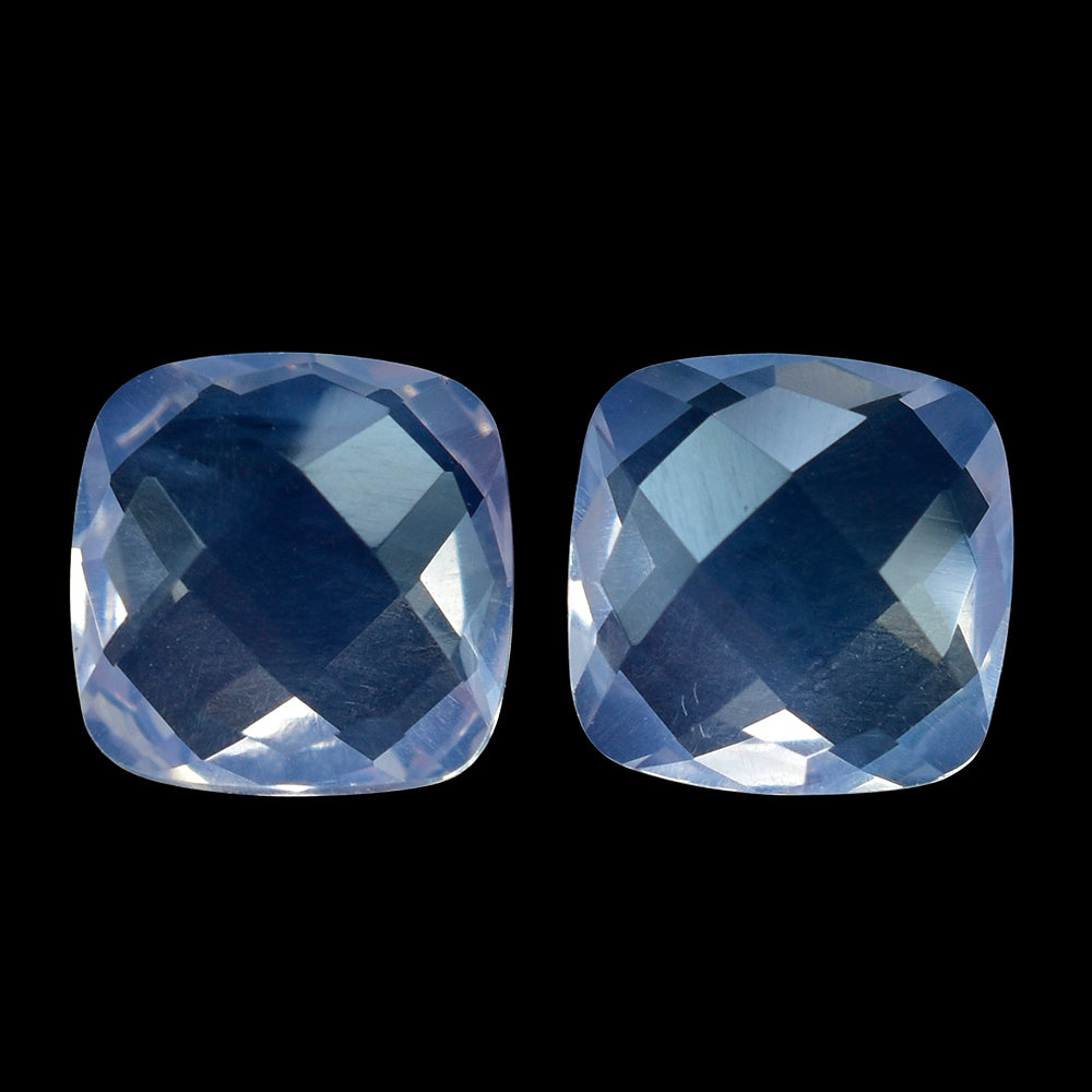 LEVANDOR MOON QUARTZ BRIOLETTE CUSHION 8MM 1.95 Cts.