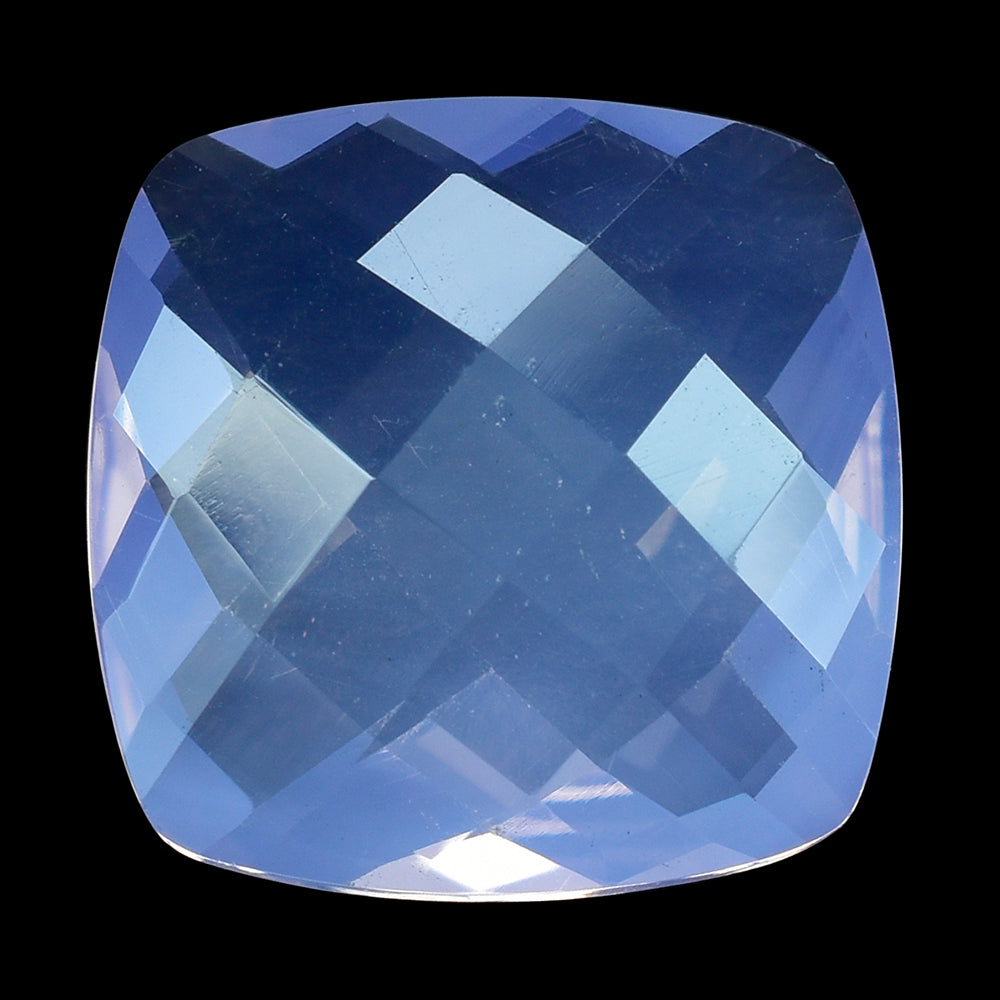 LAVENDER MOON QUARTZ BRIOLETTE CUSHION 18MM 16.90 Cts.