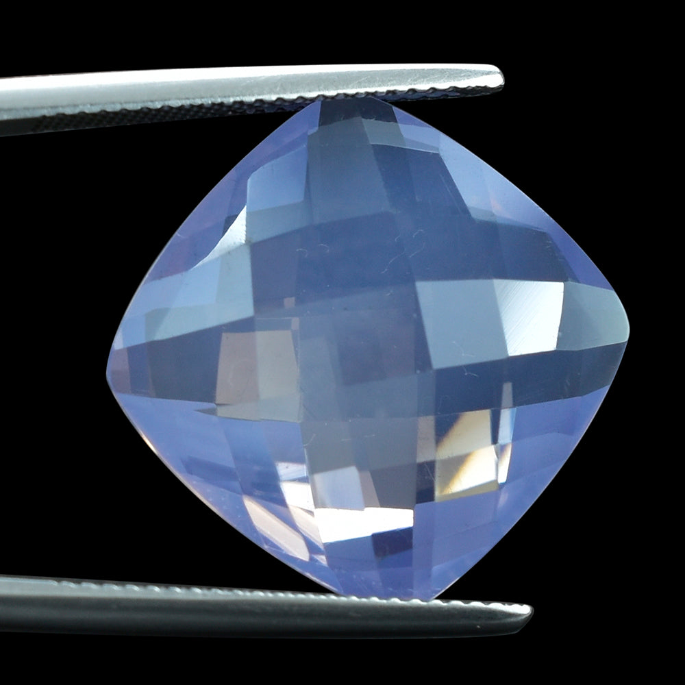 LAVENDER MOON QUARTZ BRIOLETTE CUSHION 18MM 16.90 Cts.