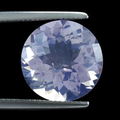 LAVENDER MOON QUARTZ CHECKER CUT ROUND 14MM 9.00 Cts.