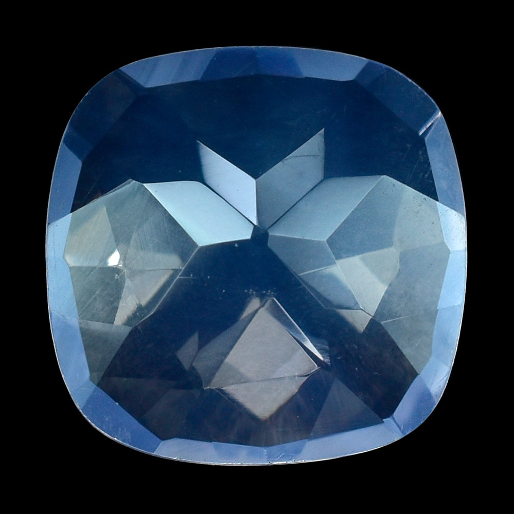 LAVENDER MOON QUARTZ ROSE CUT TOP CUSHION 11MM 4.02 Cts.