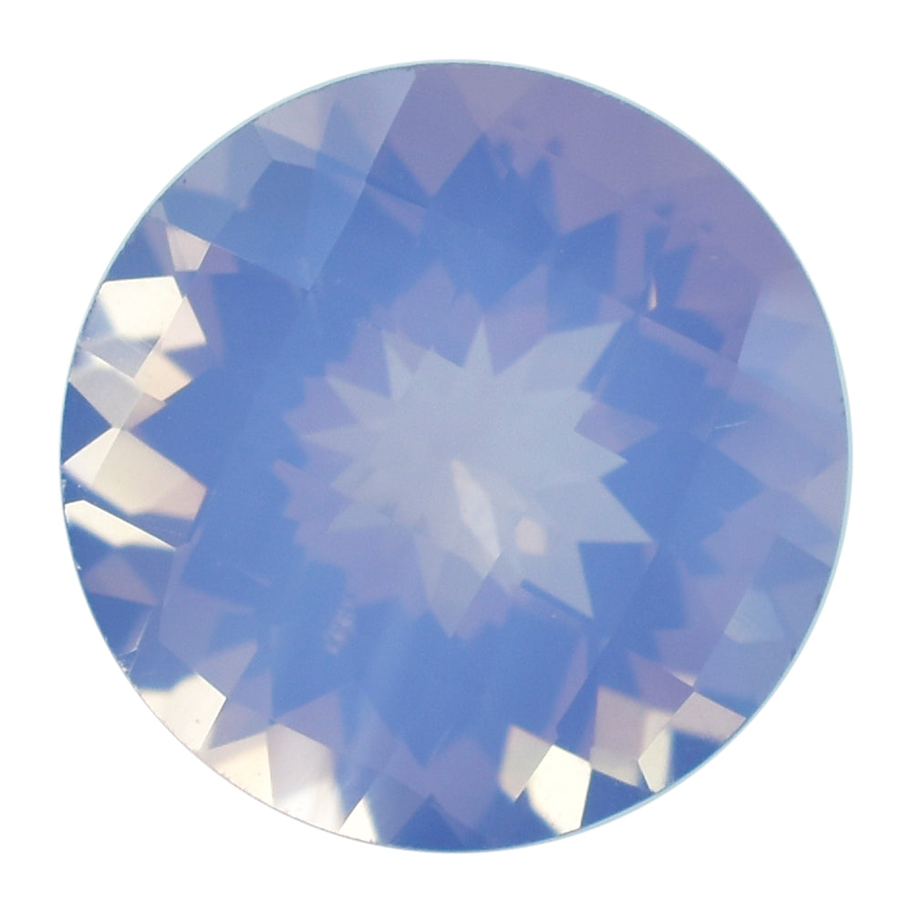 LAVENDER MOON QUARTZ CHECKER CUT ROUND 14MM 8.00 Cts.