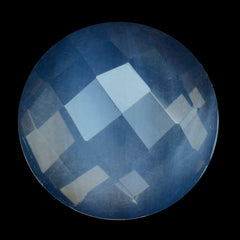 LAVENDER MOON QUARTZ CHECKER ROUND CAB 15MM 10.49 Cts.