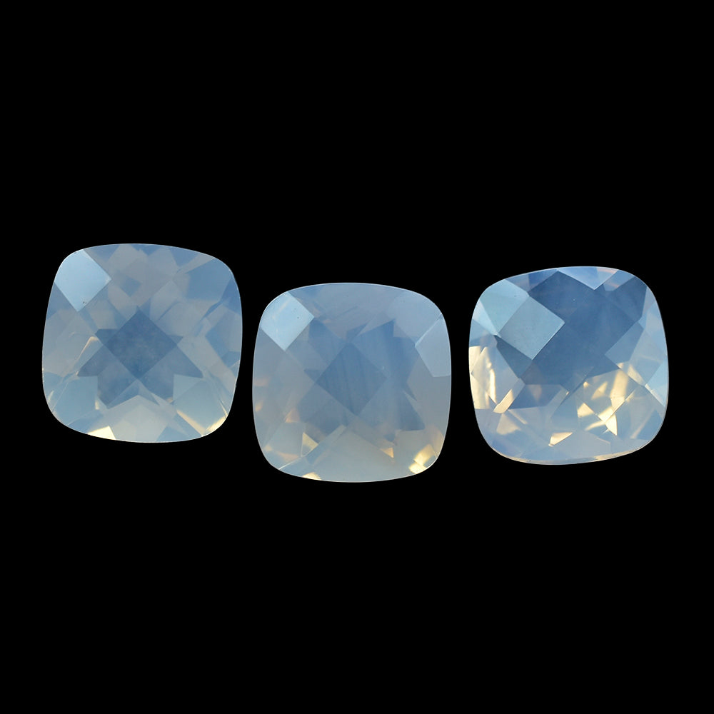 LAVENDER MOON QUARTZ CHECKER CUT CUSHION 11MM 4.76 Cts.