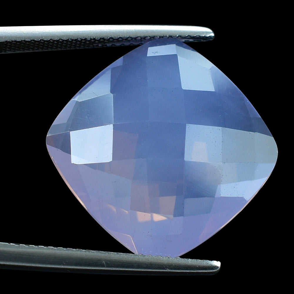 LAVENDER MOON QUARTZ BRIOLETTE CUSHION 18MM 16.15 Cts.