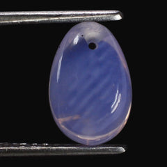 LAVENDER MOON QUARTZ PLAIN EGG (FULL DRILL) (DES#54) 12X8MM 5.37 Cts.