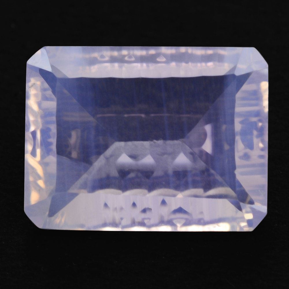 LAVENDER MOON QUARTZ CONCAVE SPLENDOR CUT OCTAGON (DES#41) 16X12MM 9.16 Cts.