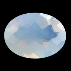 LAVENDER MOON QUARTZ CHECKER CUT OVAL 16X12MM 8.00 Cts.