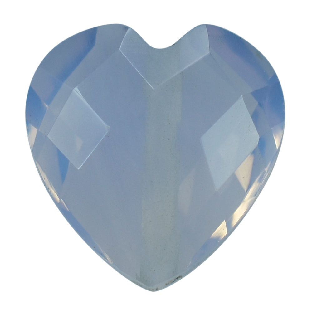 LAVENDER MOON QUARTZ BRIOLETTE HEART (FULL DRILL) 10MM 3.00 Cts.