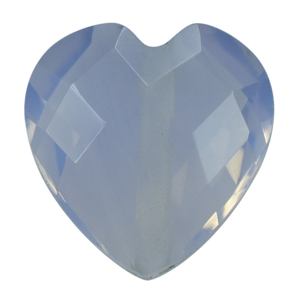 LAVENDER MOON QUARTZ BRIOLETTE HEART (FULL DRILL) 10MM 3.00 Cts.