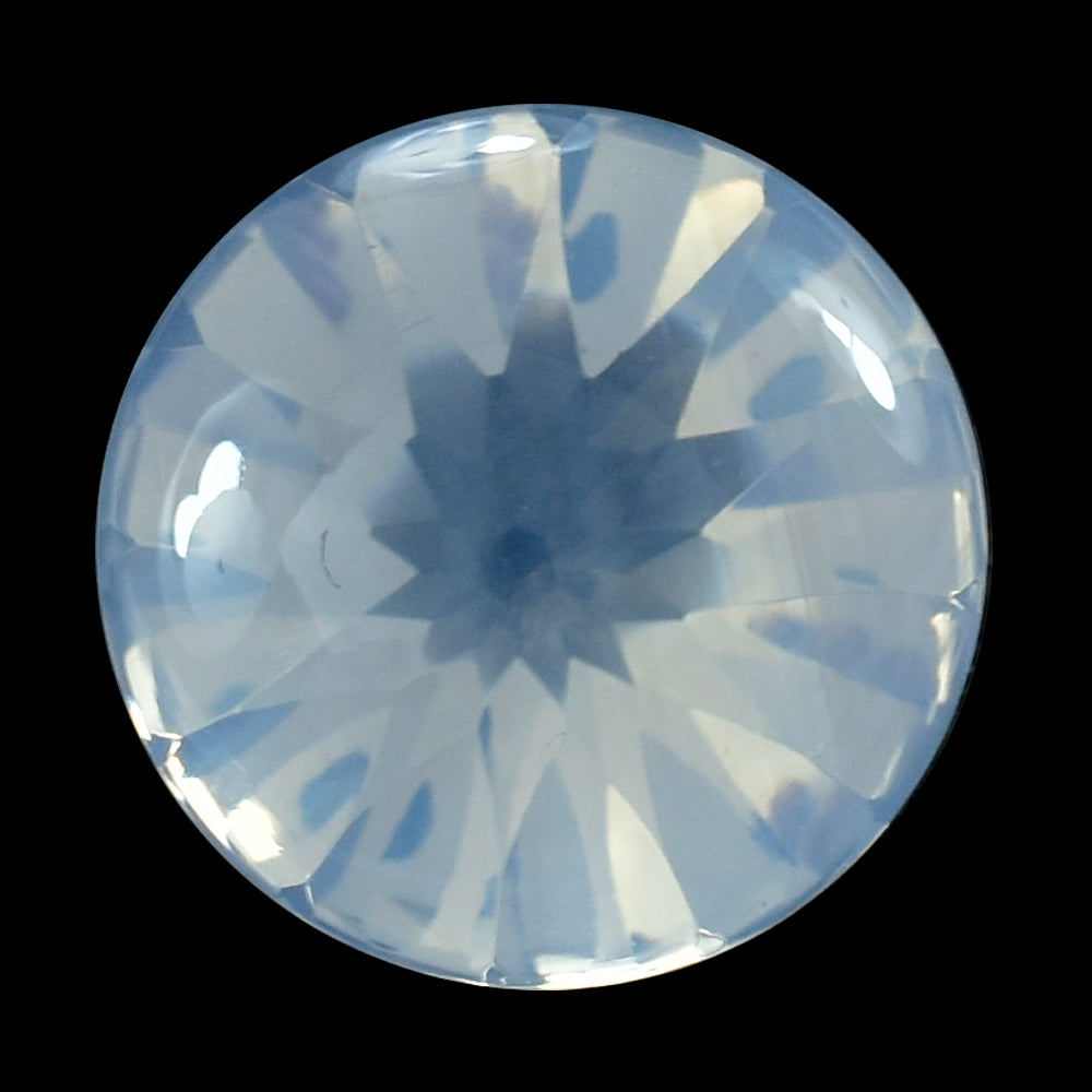 LAVENDER MOON QUARTZ BUFFTOP ROUND 14MM 8.92 Cts.