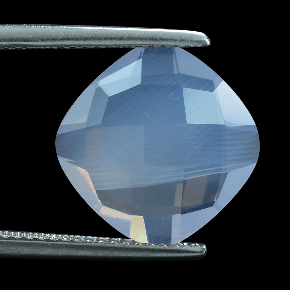 LAVENDER MOON QUARTZ BRIOLETTE CUSHION 13MM 6.20 Cts.