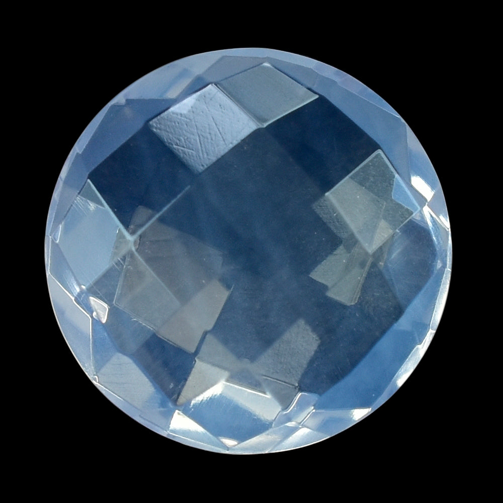 LAVENER MOON QUARTZ BRIOLETTE ROUND 12MM 5.62 Cts.