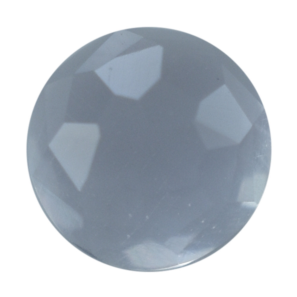 LAVENDER MOON QUARTZ IRREGULAR CUT ROUND CAB 4.00MM  0.30 Cts.