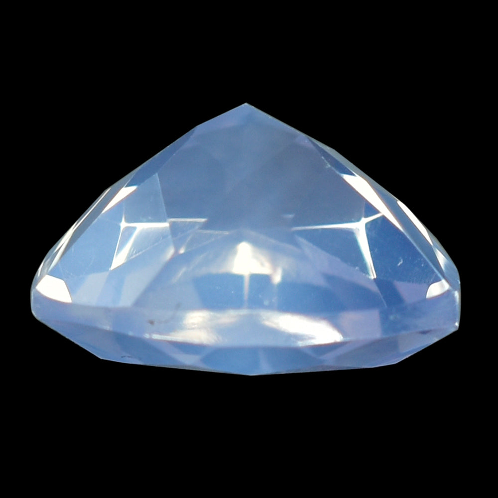 LAVENDER MOON QUARTZ CUT TRILLION 14MM 7.74 Cts.