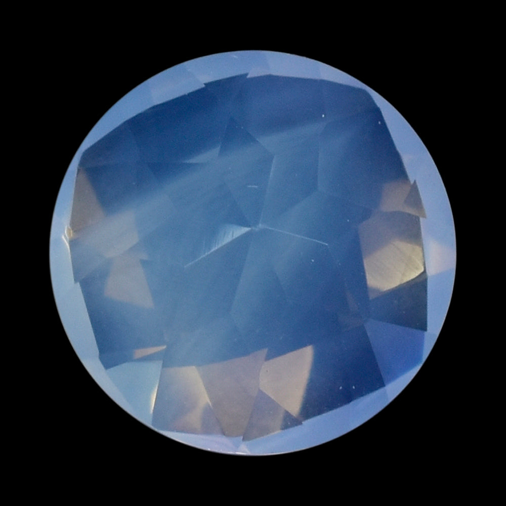 LAVENDER MOON QUARTZ CHECKER CUT ROUND 10.00MM 3.29 Cts.