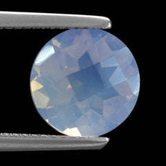 LAVENDER MOON QUARTZ CHECKER CUT ROUND 10.00MM 3.29 Cts.