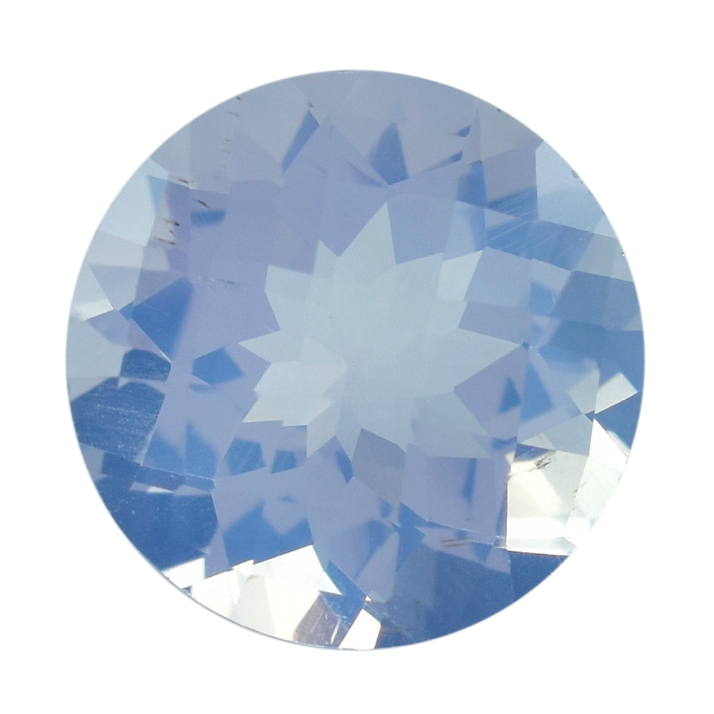 LAVENDER MOON QUARTZ CHECKER CUT ROUND 12.00MM 5.76 Cts.