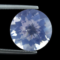 LAVENDER MOON QUARTZ CHECKER CUT ROUND 14.00MM 8.78 Cts.