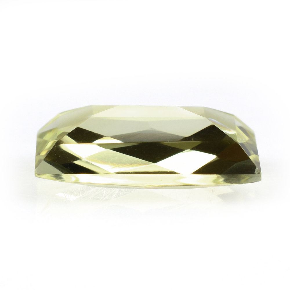 LEMON QUARTZ CHECKER CUT BAGUETTE 12X7MM 2.90 Cts.
