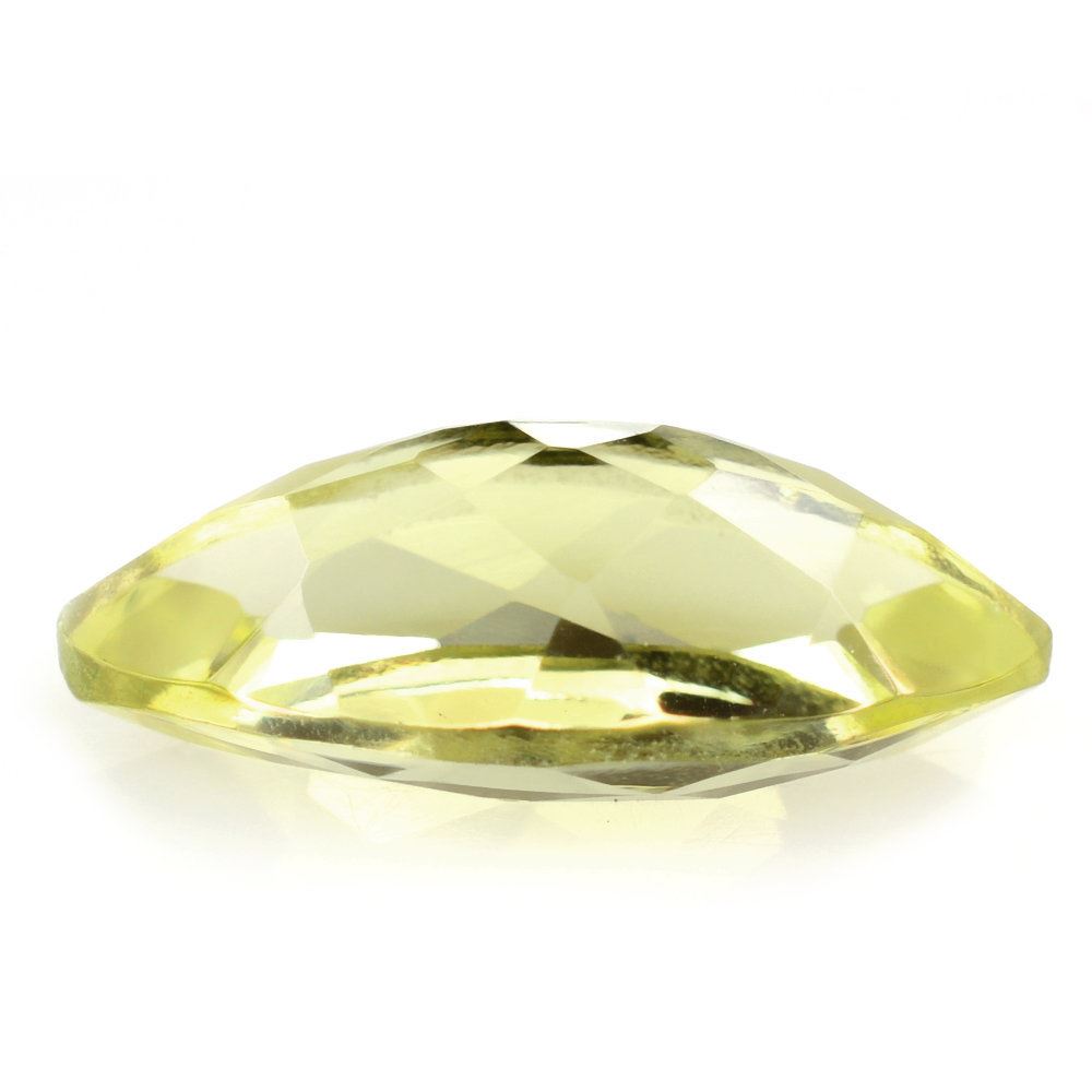 LEMON QUARTZ CUT MARQUISE (GREEN GOLD) 14X7MM 2.56 Cts.