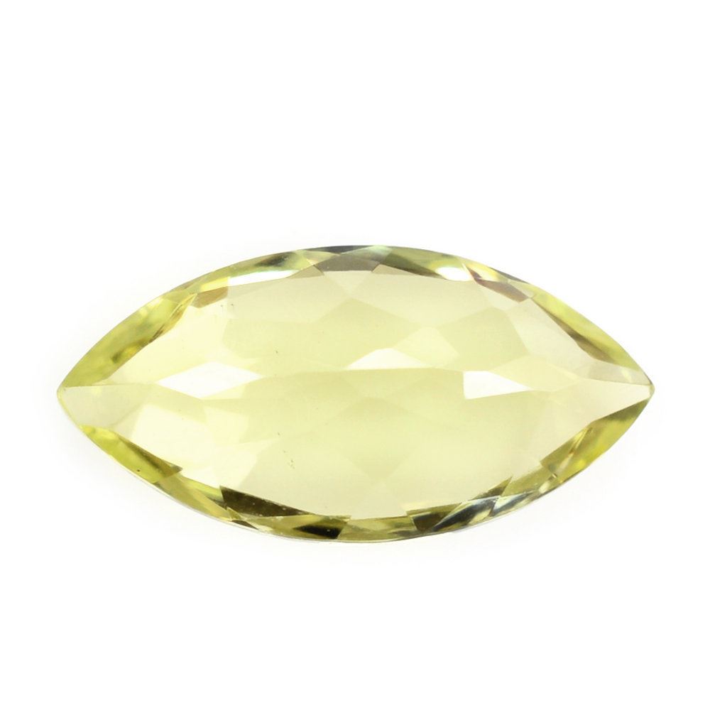 LEMON QUARTZ CUT MARQUISE (GREEN GOLD) 14X7MM 2.56 Cts.