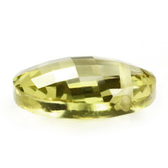 LEMON QUARTZ BRIOLETTE ROUND (FULL DRILL) (GREEN GOLD) 18MM 14.95 Cts.