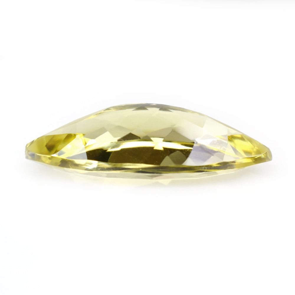 LEMON QUARTZ CUT MARQUISE (GREEN GOLD) 24X12MM 10.36 Cts.