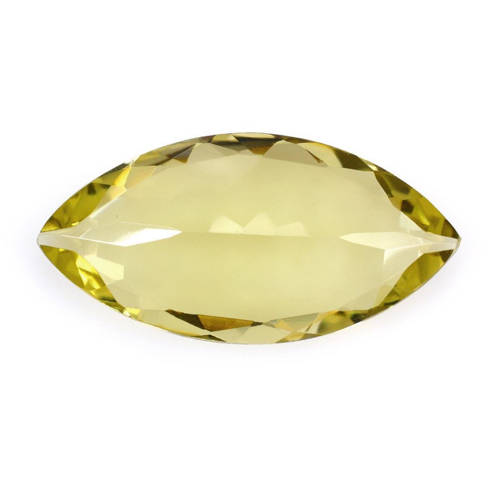 LEMON QUARTZ CUT MARQUISE (GREEN GOLD) 24X12MM 10.36 Cts.