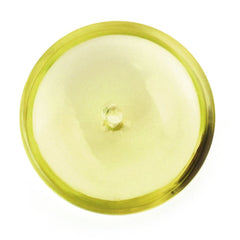 LEMON QUARTZ ROUND CAB (FULL DRILL) (GREEN GOLD) 14MM 7.55 Cts.